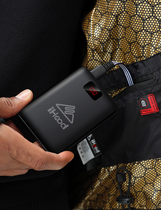 Power bank cor heated puffer jacket