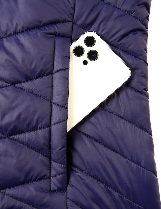 Women's Heated Super Lightweight Vest - Black iHood