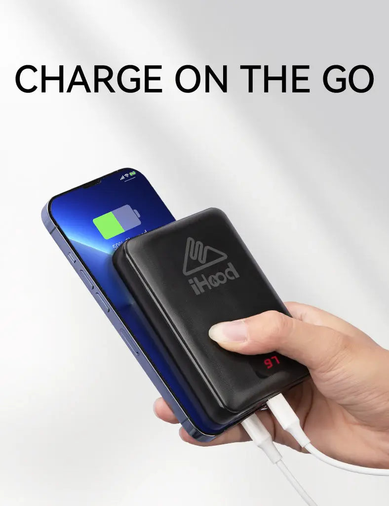 heated apparel power bank for smartphone