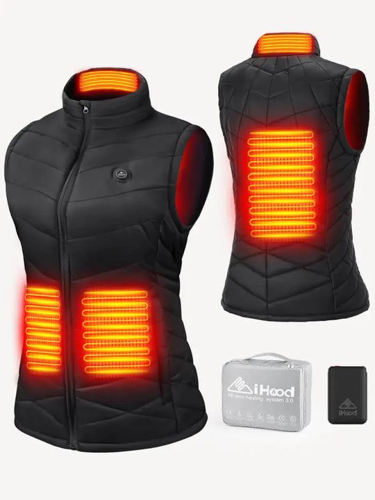 Women's Heated Vest ( Classic & Super Lightweight)