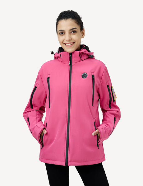 Women's Heated Jacket with 12V QC3.0 Battery