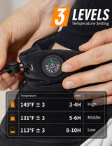 Adjustable heated footwear for men and women
