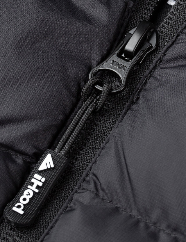 men's heated vest with YKK zipper