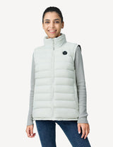 Women's Heated Vest with Retractable Heating Hood