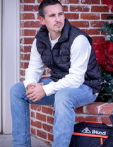 Men's Heated Vest with Retractable Heating Hood