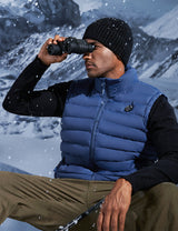 Men's Heated Vest with Retractable Heating Hood