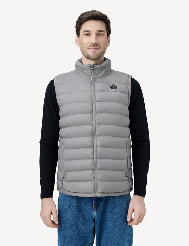 Men's Heated Vest with Retractable Heating Hood